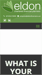 Mobile Screenshot of eldonfinancial.co.uk